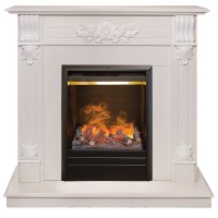 Электрокамин RealFlame Ottawa WT с очагом Majestic Lux Black